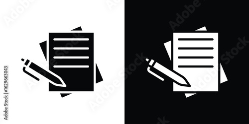 Wills and trusts icon symbol template for graphic and web design collection logo vector illustration