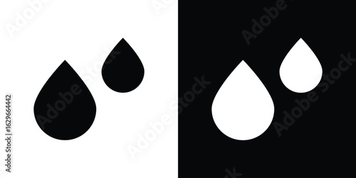 Tear drop icon symbol template for graphic and web design collection logo vector illustration