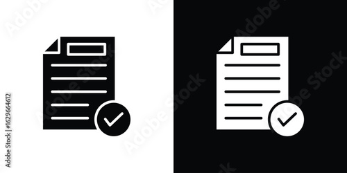 Survey icon symbol template for graphic and web design collection logo vector illustration