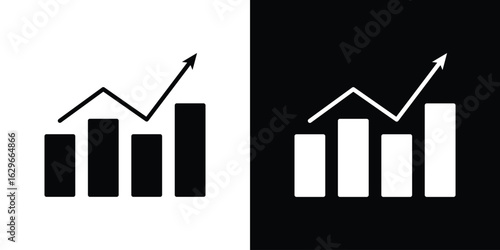 Stagflation icon symbol template for graphic and web design collection logo vector illustration