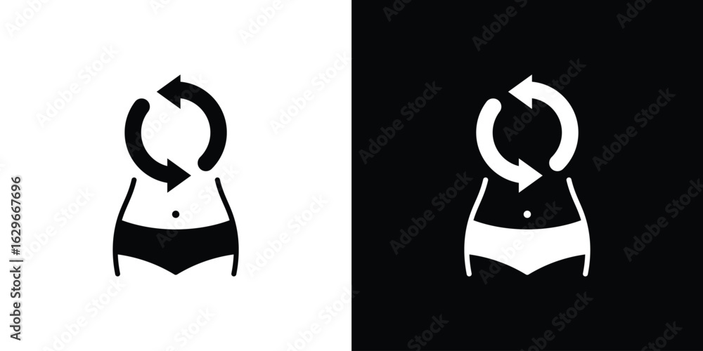 Fototapeta premium Metabolism icon symbol template for graphic and web design collection logo vector illustration