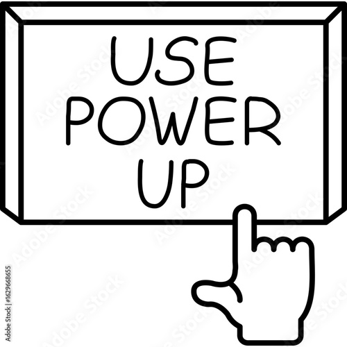 Use Power-Up Icon