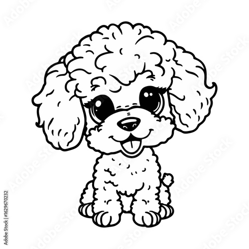 pooch sketch vector illustration.eps
