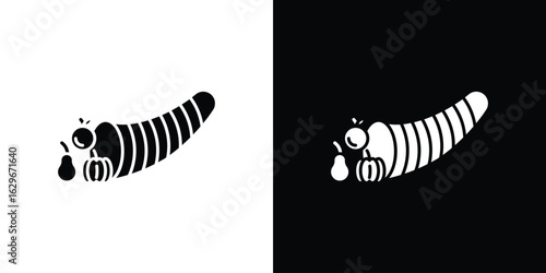 Cornucopia icon symbol template for graphic and web design collection logo vector illustration