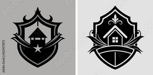 Luxury Home Decoration – Elegant Interior Design Logo