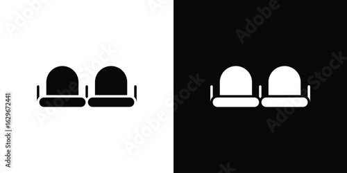 Cinema seat icon symbol template for graphic and web design collection logo vector illustration