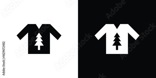 Christmas sweater icon symbol template for graphic and web design collection logo vector illustration
