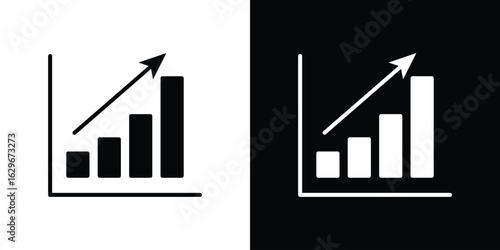 Business performance icon symbol template for graphic and web design collection logo vector illustration