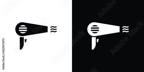 Blow dryer icon symbol template for graphic and web design collection logo vector illustration
