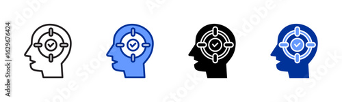 Focus icon sheet multiple style collection