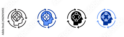 Adaptation icon sheet multiple style collection