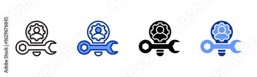 Capability icon sheet multiple style collection