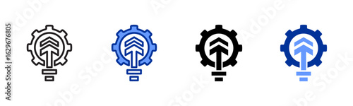 Upgrade icon sheet multiple style collection