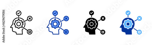 Logic icon sheet multiple style collection