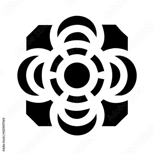 black and white abstract background