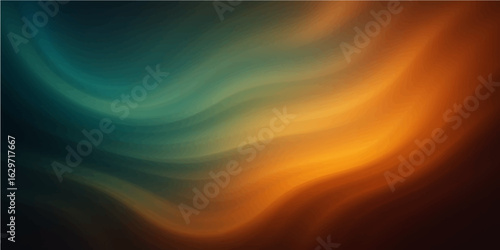 Vibrant lines of orange, yellow, and red blur together in a motion-filled wave of bright energy, creating a colorful fire-like backdrop