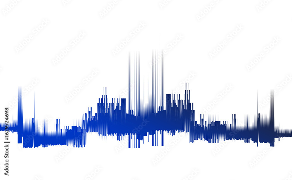 Fototapeta premium abstract music background with equalizer