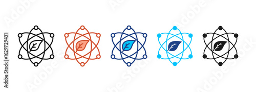 Clean Energy Icon Set Multiple Style Collection