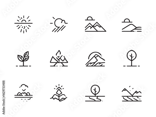 Drought Line Art Causes And Solutions For Water Scarcity