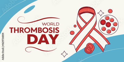 World Thrombosis Day Awareness Concept 