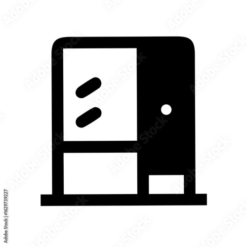 Dressing Room Line Icons Set – Fashion, Clothes, Fitting, Wardrobe, Interior Symbols 1
