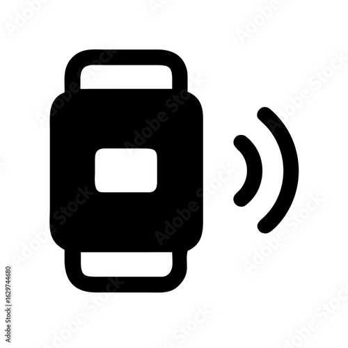Smartwatch Icon – Wearable Tech, Time & Fitness Gadget Symbol Pack