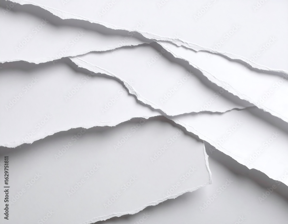 Abstract layered torn paper texture Abstract layered torn paper texture