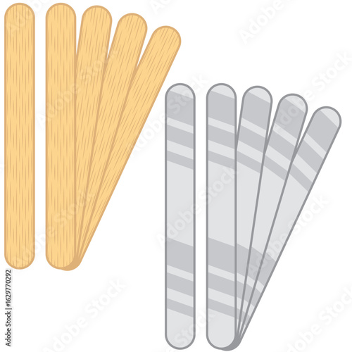 Tongue depressors, wooden tongue depressor, Medical metal tongue depressor.