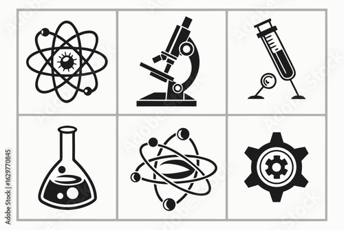 science and chemistry icon