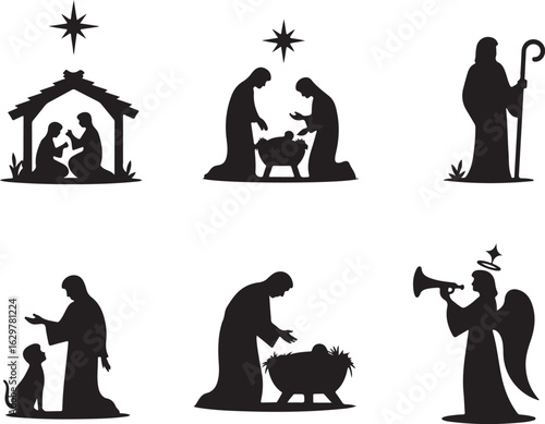 Nativity scenes capture Christmas spirit with iconic silhouettes