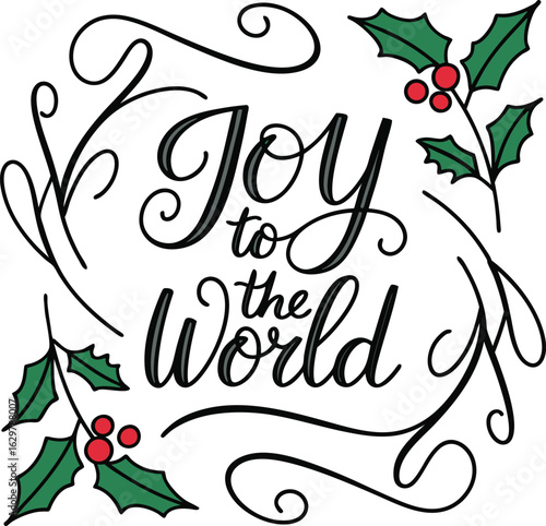 Hand drawn vintage vector fruit illustration of an apple and a cherry for a happy holiday card design