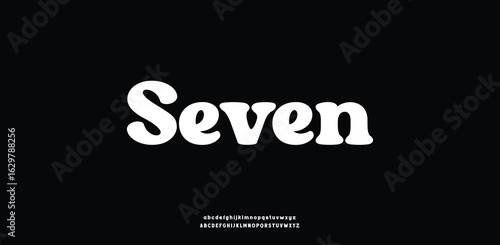 Bubble font, wavy bold letters, soft organic alphabet for cheerful branding, playful logo, whimsical typography, joyful design. Eco-friendly packaging, kids designs. Vector typeset