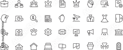 A set of vector icons featuring the twelve zodiac signs for business, web, and calendar design