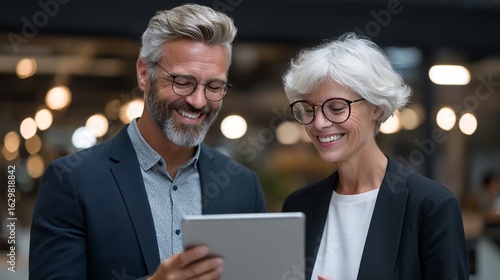 Creative partnership between Baby Boomer's strategic thinking and Gen Z's digital fluency