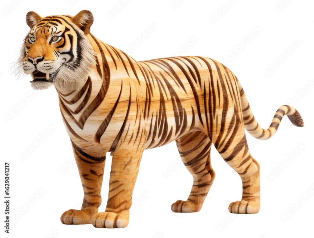 Obraz premium PNG Animal tiger wildlife mammal.