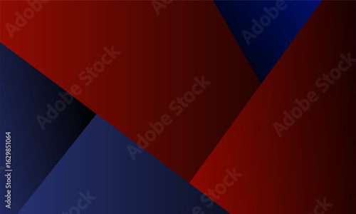 abstract background with red ribbon