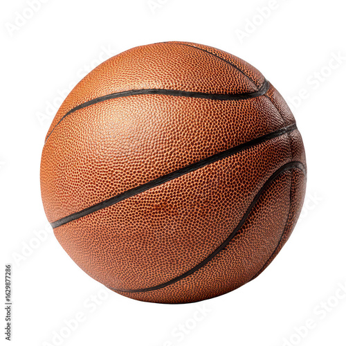 Close-up of a basketball