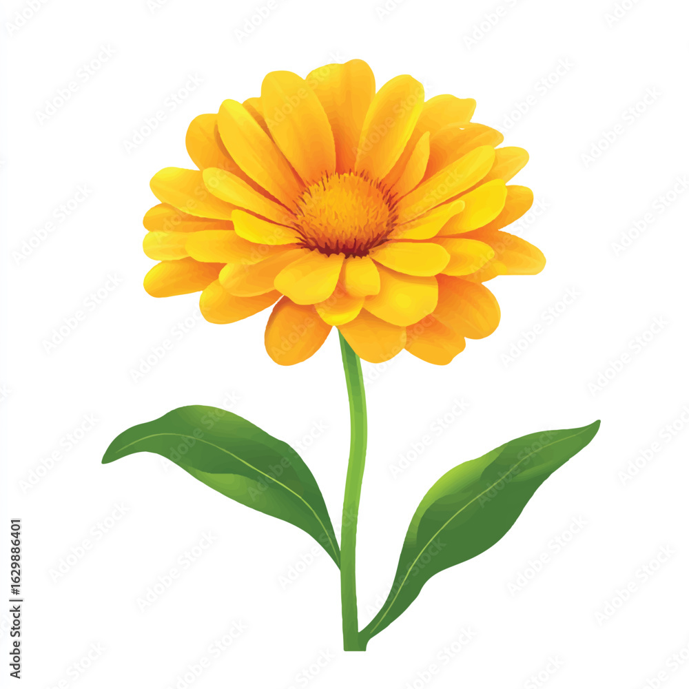 Obraz premium a calendula flower
