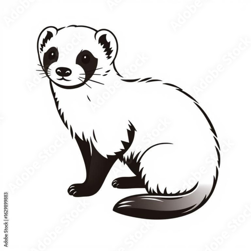 Cinnamon Ferret Animal Icon