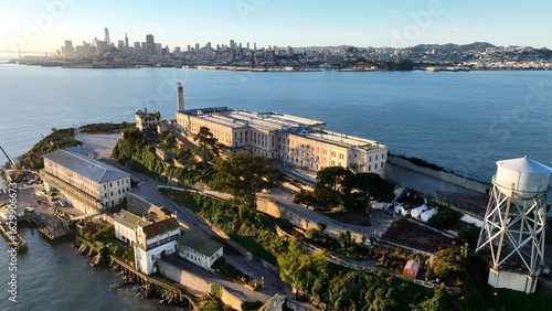 Schilderij op canvas Alcatraz Island In San Francisco California United States