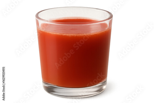 Wallpaper Mural Glass of fresh tomato juice on transparent background Torontodigital.ca