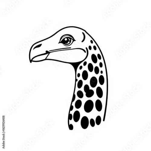 Black Boa Animal Icon