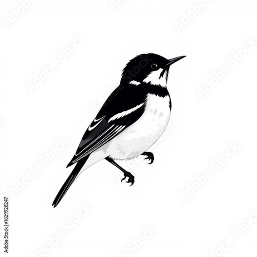 Blackpoll Warbler Animal Icon
