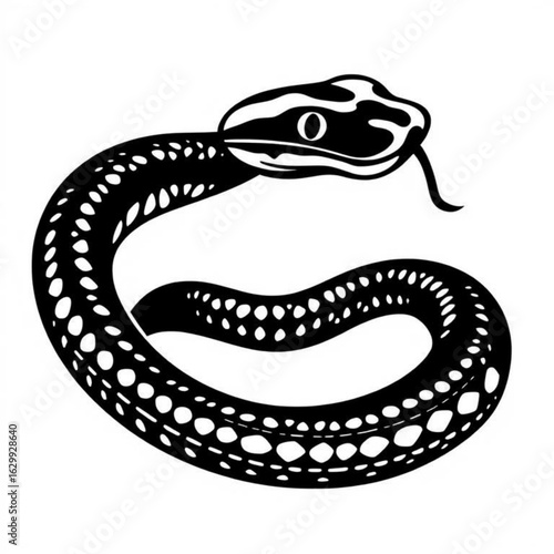 Blind Snake Animal Icon