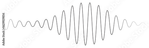 sound wave audio waveform sketch vector. Voice assistant icon set. Voice recognition symbol. Audio wave vector illustration. Sound frequency sign.