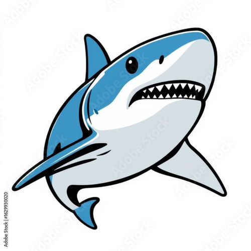 Blue Shark Animal Icon