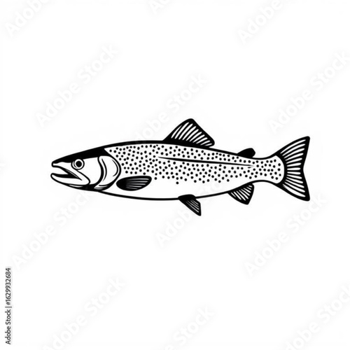 Brook Trout Animal Icon