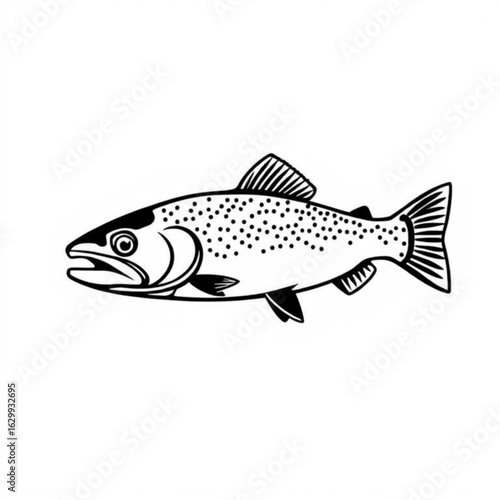 Brook Trout Animal Icon