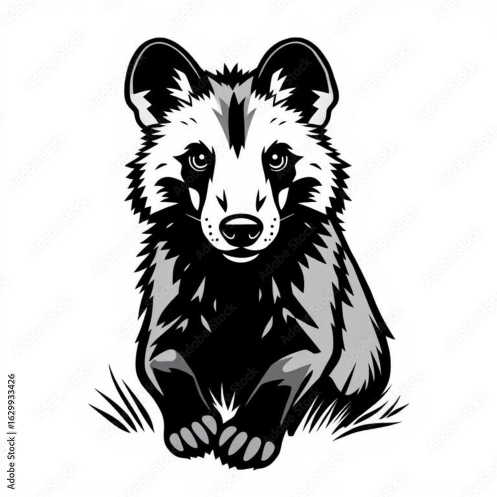 Fototapeta premium Bush_Dog_Animal