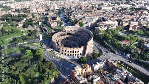 Photography Rome Coliseum In Rome Lazio Italy
